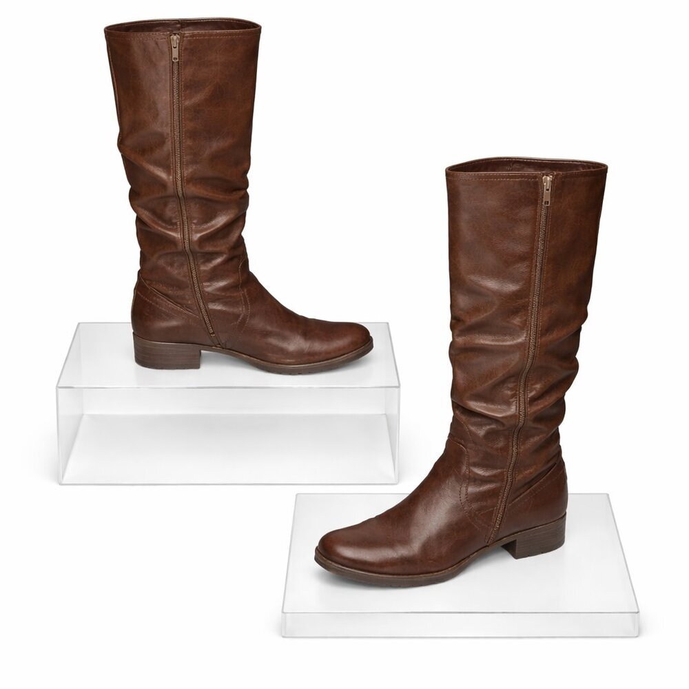 WHITE MOUNTAIN Layton Riding Brown Boots Size 10M